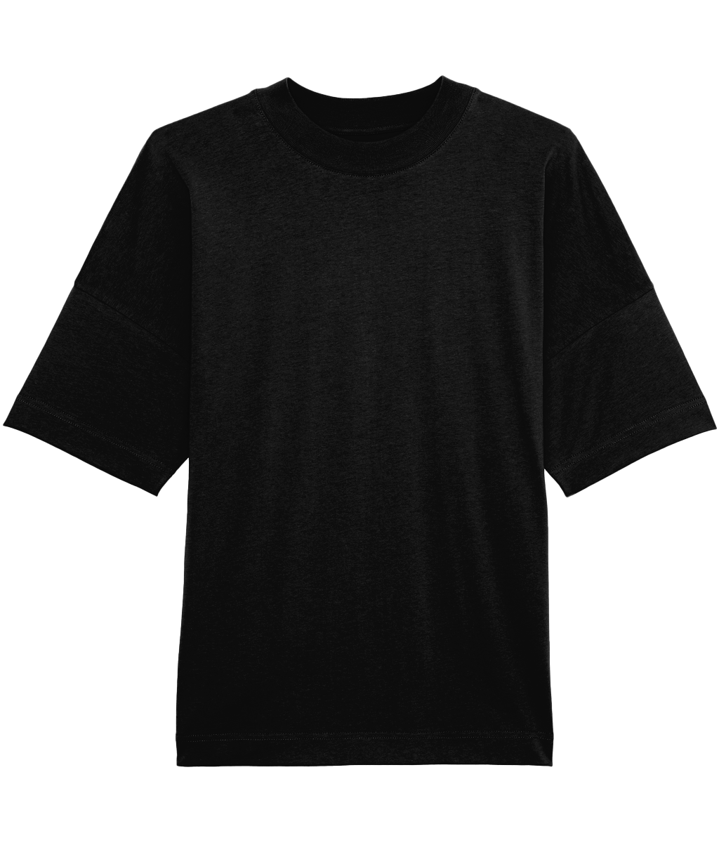 RISK APPETITE Oversized High Neck T-Shirt